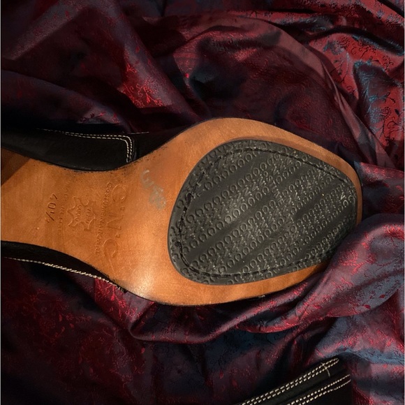 C’N’C 90's Y2K costume international chain buckle chunky high heeled shoesNWOT - Picture 12 of 14